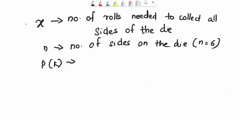 compute-the-expected-value-and-the-variance-of-the-numbers-of-rolls-of-a-fair-die-before-all-sides-appear-at-least-once-00373