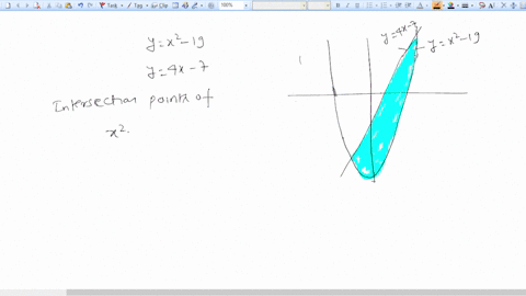 set-up-the-definite-integral-required-to-ind-the-area-of-the-region-between-the-graph-of-y-12-19-and-y-4-04499