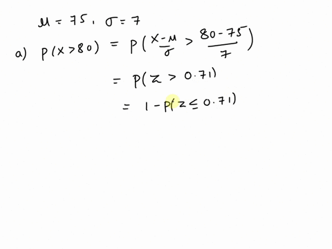 the-time-taken-for-a-standard-flight-from-sydney-to-brisbane-is-normally-distributed-with-a-mean-of-75-minutes-and-a-standard-deviation-of-7-minutes-a-what-is-the-probability-of-a-flight-tak-70206