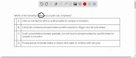 which-of-the-following-is-false-about-cyclin-cdk-complexes-a-cdks-do-not-have-to-bind-to-cyclin-proteins-for-complex-to-be-active-b-cdkcyclin-complexes-phosphorylates-proteins-required-to-tr-40351