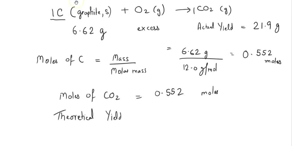 Carbon Graphite S Oxygen G Carbon Dioxide G