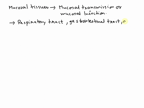 what-is-the-term-for-acquiring-an-infection-through-mucosal-tissues-83247