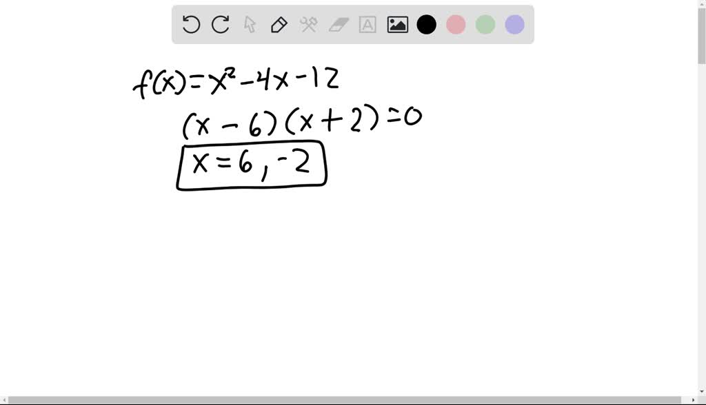 Solved 21 Find The X And Y Intercepts Of The Graph Of The Quadratic Function F X X2 6x 5 Find Smaller X Intercept Larger X Intercept And Y Intercept 22 Find The X