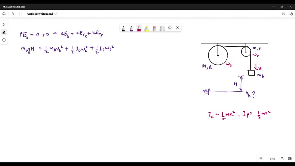 SOLVED Consider the figure below The cylinder and pulley can turn