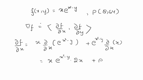 let-fxy-xer_y-and-p-864-a-calculate-i-vfpll-b-find-the-rate-of-change-of-f-in-the-direction-vfp-_-c-find-the-rate-of-change-of_-in-the-direction-of-a-vector-making-an-angle-of-45-with-vfp-an-22175