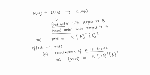 kinetics-iodine-clock-prelab-assignment-if-the-reaction-aaq-b-aq-caq-is-first-ordcr-with-respect-b-and-thc-second-order-with-respect-t0-what-ellect-on-the-rale-0f-reaction-ould-the-following-97643