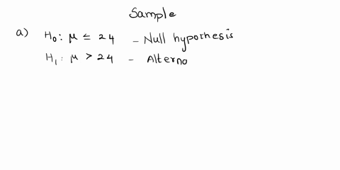 a-sample-of-37-observations-is-selected-from-a-normal-population-the-sample-mean-is-25-and-the-population-standard-deviation-is-5-conduct-the-following-test-of-hypothesis-using-the-005-signi-17957