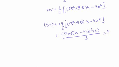 use-the-elimination-method-to-find-a-general-solution-for-the-given-linear-system-where-differentiation-is-with-respect-to-d-1ju-d-1v-d-1u-4d-1v-eliminate-v-and-solve-the-remaining-different-47104
