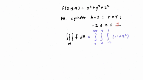 suppose-fxyzx2y2z2-and-w-is-the-solid-cylinder-with-height-3-and-base-radius-4-that-is-centered-about-the-z-axis-with-its-base-at-z2-enter-as-theta-a-as-an-iterated-integral-wfdvb-fromad-from-cf-from-