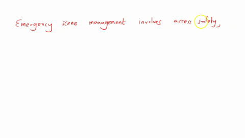 explain-emergency-scene-management-procedure