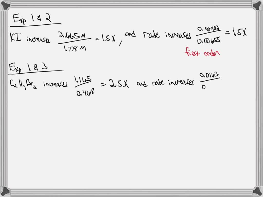 SOLVED Dibromoethane and potassium iodide react in methanol the