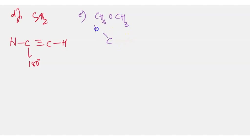 SOLVED 1.49 Predict the bond angles for all bonds in the