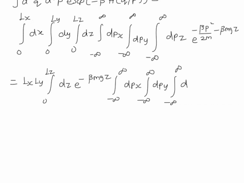 b6-marks-consider-a-classical-ideal-gas-of-n-particles-that-feels-a-linear-gravitational-potentialvzmgzwhere-m-is-the-mass-of-a-single-atom-and-0-z-oovz-is-not-an-interaction-between-atoms-l-62031