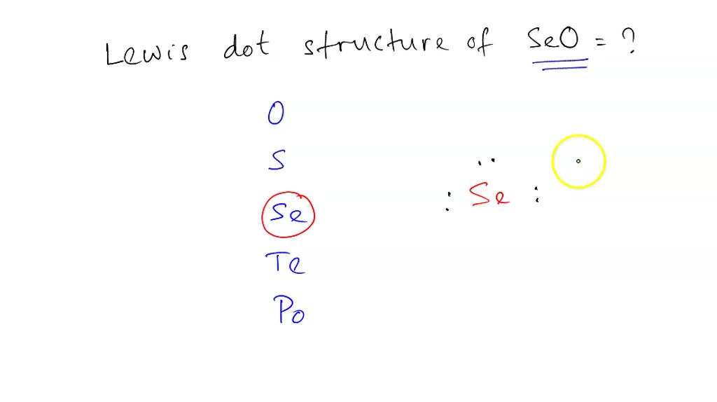 lewis dot structure for seo