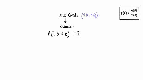 if-you-are-dealt-3-cards-from-a-shuffled-deck-of-52-cards-find-the-probability-of-getting-one-queen-and-two-kings-round-to-six-decimal-places-as-needed-46919