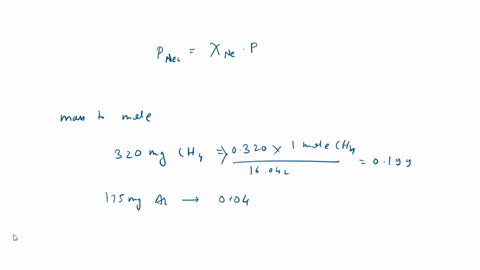 8-a-as-mixture-consists-of-320-mg-of-methane-175-mg-of-argon-and-225-mg-of-neon-the-partial-pressure-of-neon-at-300-k-is-887-kpa-calculate-2-the-volume-and-b-the-total-pressure-of-the-mixtur-15144