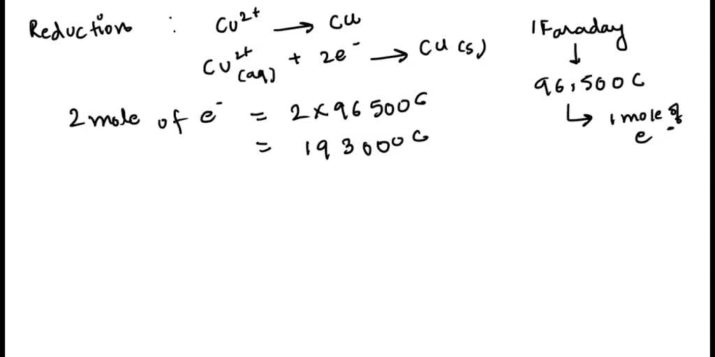 Under constant current electrolysis, how many coulombs would be ...