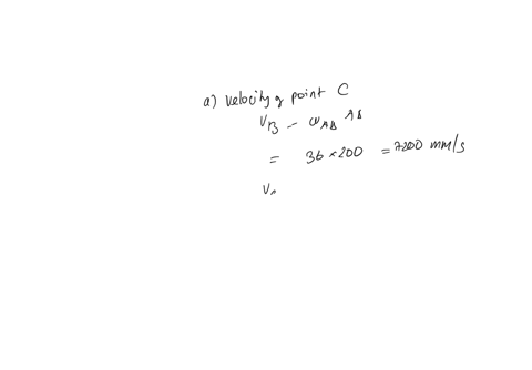in-a-four-link-mechanismn-the-dimensions-of-the-links-are-ab-200-mm-bc-100mm-cd-450-mm-and-ad-600mm-at-the-instant-when-dab-90-the-link-ab-has-angular-velocity-of-36-rads-in-the-clockwise-di-50962