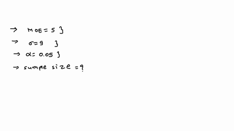 question-9-1-pts-how-large-of-a-sample-is-needed-in-order-to-have-margin-of-error-of-5-when-0-9-and-0-005-round-your-answer-to-the-nearest-whole-number-85466