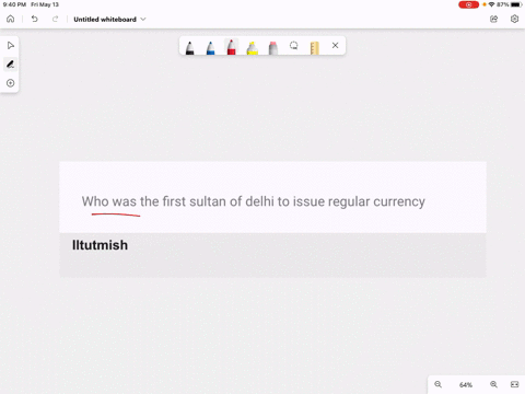 who-was-the-first-sultan-of-delhi-to-issue-regular-currency-55235