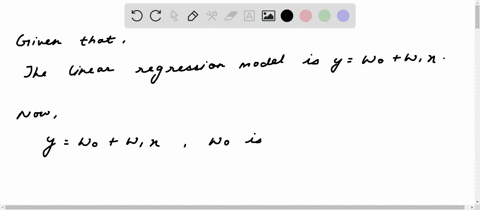 in-a-linear-regression-model-y-w0-w1x-if-true-relationship-between-y-and-x-is-y-75-32xthen-w0-and-w1-acts-as-1-intercepts-2-estimators-3-residuals-4-metrics-64708