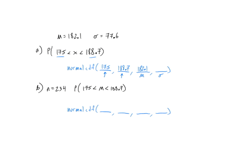 a-population-of-values-has-a-normal-distribution-with-u-1821-and-o-776-a-find-the-probability-that-a-single-randomly-selected-value-is-between-175-and-1887-round-your-answer-to-four-decimal-19736