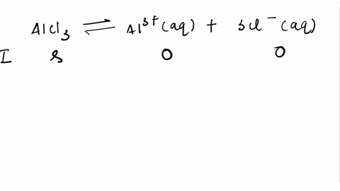 the-solubility-constant-for-the-following-chemical-reaction-at-equilibrium-alcl3-s-al-3-3cl-is-expressed-as-ksp-a1-3-aq-ci-jaq-a-true-b-false-88163