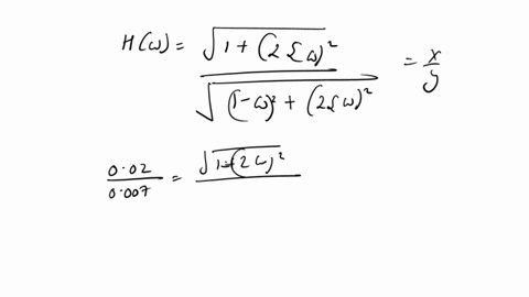 problem-3105-11-the-damped-single-degree-of-freedom-spring-mass-system-shown-in-the-figure-has-a-mass-m-20-kg-and-a-spring-stiffness-coefficient-k2400-nmdetermine-the-damping-co-efficient-of-64168