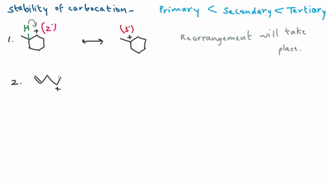 9-which-carbocations-below-are-likely-to-undergo-a-rearrangement-draw-the-rearrangement-product-for-the-carbocations-that-will-likely-rearrange