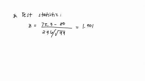 in-a-hypothesis-test-with-hypotheses-ho-4280-and-h-4-80-random-sample-of-99-elements-selected-from-the-population-produced-mean-0f-753-assume-that-0246and-that-the-test-is-to-be-made-at-the-14834