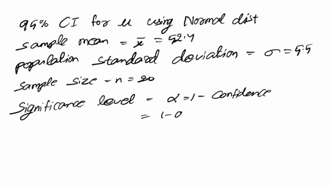question-16-s-poine-a-sample-of-size-n-20-is-drawn-from-an-approximately-normal-population-whose-standard-deviation-is-55-and-sample-mean-is-524-construct-95-confidence-interval-for-0-3569-p-95464