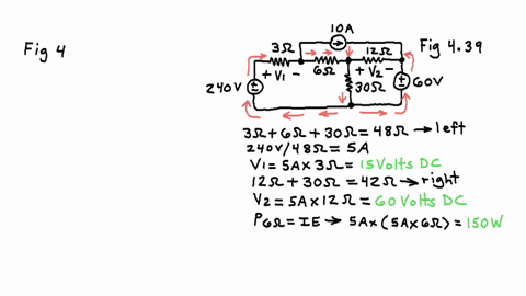 for-the-circuit-of-fig-439-a-use-nodal-analysis-t0-determine-v1-and-02-9-6-compute-the-power-absorbed-by-the-6-resistor-120-240-30-il-6-v-figure-439-regarding-the-circuit-of-fig-457employ-es-39074
