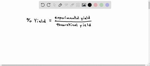 calculate-the-percent-yield-of-a-reaction-if-the-theoretical-yield-of-the-reaction-is-143-moles-but-only-115-moles-are-actually-recovered-at-the-end-of-the-reaction-61494
