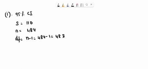 find-the-margin-of-error-for-959-confidence-interval-for-estimating-the-population-mean-when-the-sample-standard-deviation-equals-110-with-sample-size-of-i-484-and-ii-1764_-what-effect-of-th-89785