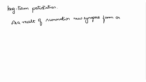 which-of-the-following-is-a-result-of-long-term-potentiation-the-set-of-receptors-on-the-presynaptic-membrane-change-resulting-in-a-decrease-in-the-size-of-the-postsynaptic-potentials-at-the-35344