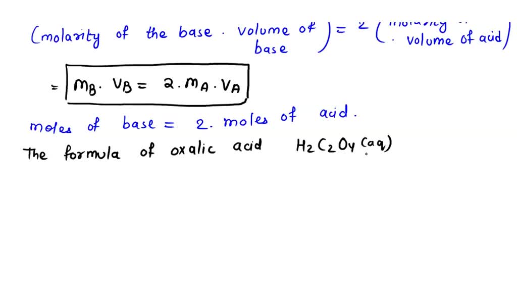 solved-consider-the-following-reaction-between-oxalic-acid-h2c2o4-aq