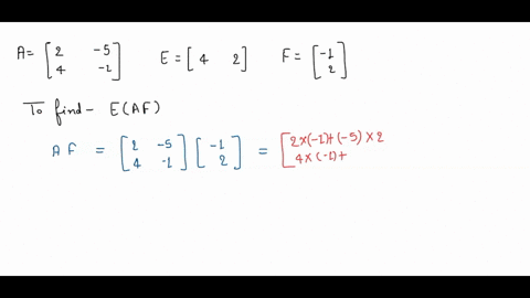 let 3 a 1 e 4 2 f compute the indicated matrix if this is not possible ...
