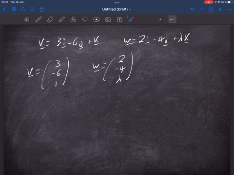 the-value-of-for-which-the-vectors-v-3i-6jk-and-w2i-4jk-are-parallel-is-43415