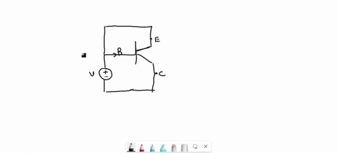 problem-115-pts-a-label-the-collectorbase-and-emitter-terminals-of-the-transistor-in-the-circuit-shown-above-b-label-the-base-emitter-and-base-collector-voltages-var-and-vac-and-the-positive-34805