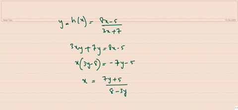 the-one-to-one-function-h-is-defined-below-8x-5-h-x-3x-7-find-h1-x-where-h-is-the-inverse-of-h-also-state-the-domain-and-range-of-h-in-interval-notation-h-qu-domain-of-h-range-of-h-86052