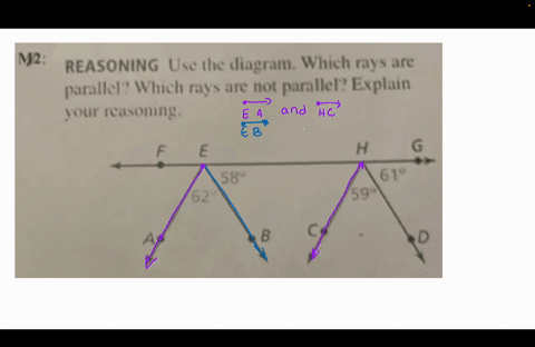 reasoninguse-the-diagram-which-rays-are-parallel-which-rays-are-not-parallel-explain-your-reasoning-11299