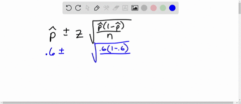 in-a-random-sample-of-144-observations-pbar-06-with-95-confidence-what-is-the-margin-of-error-08-provide-3-decimals-ii-find-the-95-confidence-interval-for-p-critical-value-for-the-confidence-34382