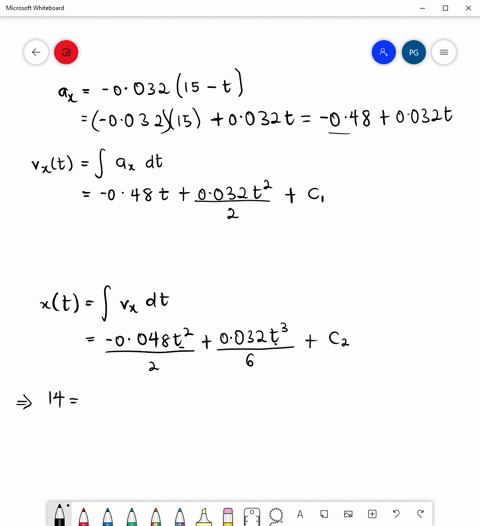 a-small-object-moves-along-the-x-axis-with-acceleration-a_xt-left00320-mathrmm-mathrms3right150-mathrms-t-at-t0-the-object-is-at-x-140-mathrmm-and-has-velocity-v_0-x800-mathrmm-mathrms-what-is-the-x-2
