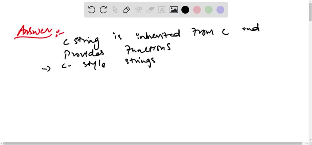 VIDEO solution: What is the difference between a string literal and a ... image.