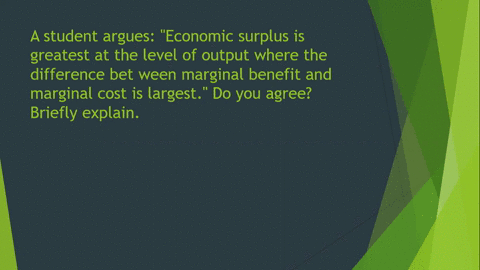 a-student-argues-economic-surplus-is-greatest-at-the-level-of-output-where-the-difference-bet-ween-m-58805