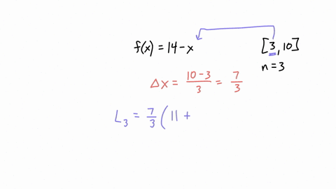 use-the-left-and-right-endpoints-and-the-given-number-of-rectangles-to-find-two-approximations-of-the-area-of-the-region-between-the-graph-of-the-function-and-the-x-axis-over-the-given-inter-96441