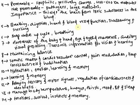 chapter14-for-the-blood-brain-barrier-to-exist-list-the-sensory-and-motor-functions-of-the-medulla-oblongata-6-list-the-sensory-and-motor-functions-of-the-pons-7list-the-sensory-and-motor-fu-86263