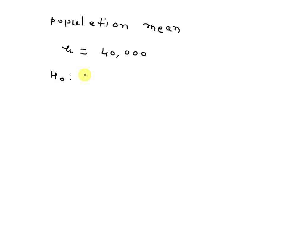 SOLVED The average life expectancy of tires produced by the Whitney