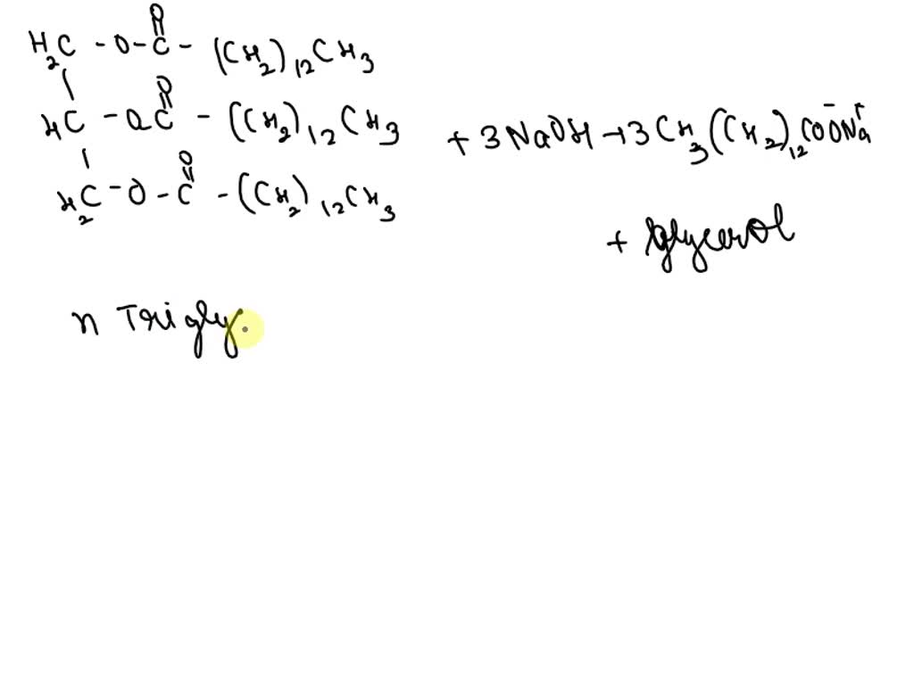 VIDEO solution: 'organic chemistry If 3.23 g of the triglyceride below ...