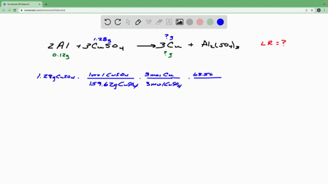 using-stoichiometry-we-need-to-determine-which-reactant-is-the-limiting-reactant-so-we-must-calculate-how-many-grams-of-copper-are-produced-with-a-specific-amount-of-each-reactant-so-if-i-gi-22756